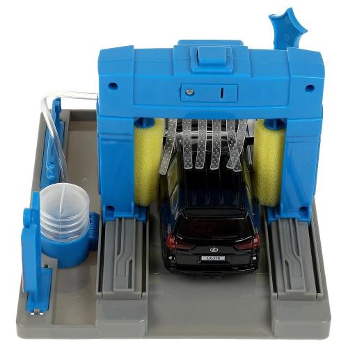 Игровой набор Автомойка с водой Технопарк WASHSET-17PLWAT-LX фото 3