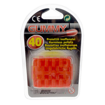 Набор мягких пуль Gummi 40 шт Edison 0410/46