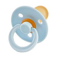 Соска пустышка латексная 6-18 месяцев Happy Baby 13039 light blue