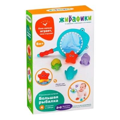 Игрушка для купания Акула Жирафики 939818 2