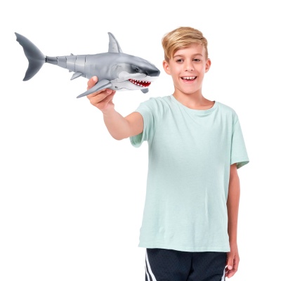 Игрушка интерактивная Белая акула S1 Robo Alive Zuru 71126 4