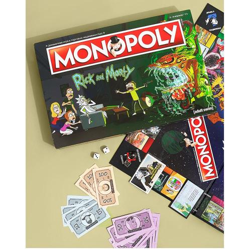 Настольная игра Монополия Рик и Морти Hasbro 033862 фото 8
