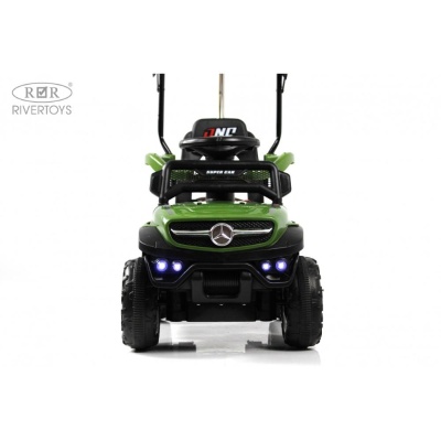 Детский электромобиль RiverToys G005GG зелёный 02
