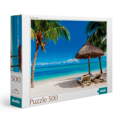 Пазл Тропические каникулы. Карибы 500 элементов 47 х 33 см Dodo 300531 2