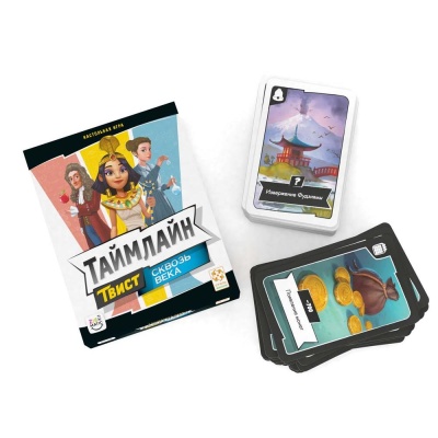 Настольная игра Таймлайн Твист Сквозь века Стиль Жизни LS194