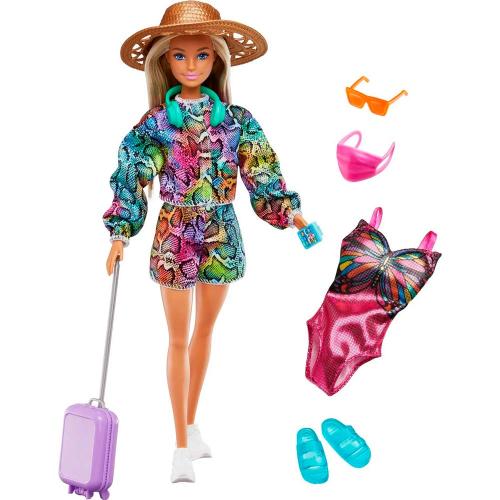 Кукла Барби с пляжными аксессуарами 28 см Mattel HGM54