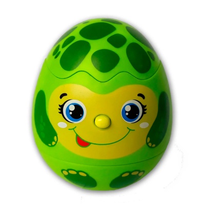 Музыкальная игрушка Яйцо сюрприз Черепашка Азбукварик 2034 2