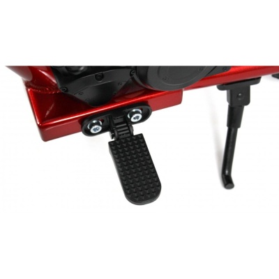 Детский электромотоцикл RiverToys A001AA красный