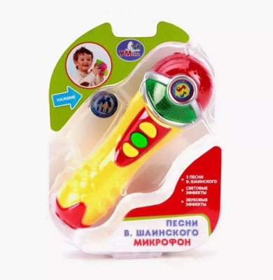 Микрофон с песнями В Шаинского Умка WS112CS-2