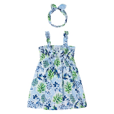 Комплект для девочки Сарафан и повязка на голову Mayoral 3947/15 размер 92 02