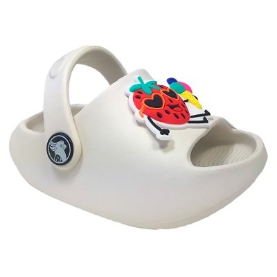 Сланцы детские для девочки и мальчика Tingo RB23172 молочные 1