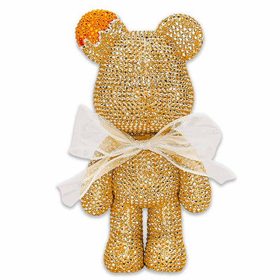 Алмазная мозаика Мишка Шайни Fun and Done золотой Михи Михи MM54626 2