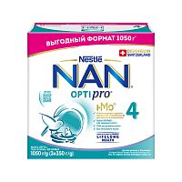 Сухая молочная смесь Nestle NAN 4 Optipro (18 месяцев) 1050 г