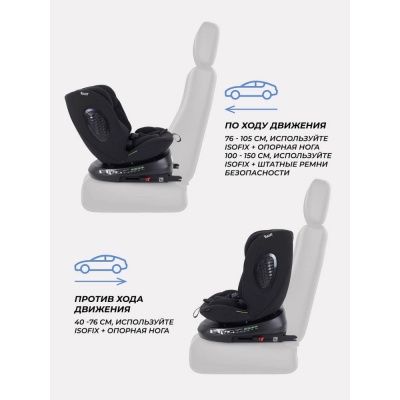 Автокресло Rant Helix Isofix AY819 Black 05