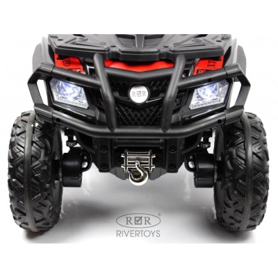Детский электроквадроцикл 4WD RiverToys T001TT красный