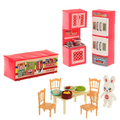 Мебель для кукол Кухня Наша игрушка 119904 1