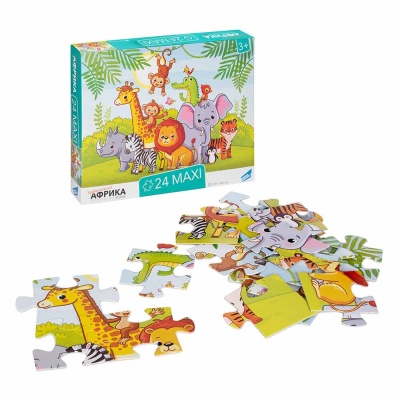 Пазл 24 MAXI Африка Dream Makers RI2401 3
