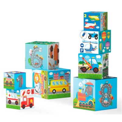 Пирамидка Транспорт Десятое Королевство 04639 2