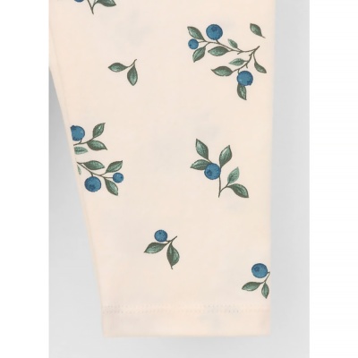 Брюки лосины для девочки Crockid КР 4321 айвори голубика к561 4