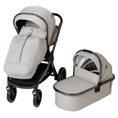 Коляска 2 в 1 Amarobaby Motus белый