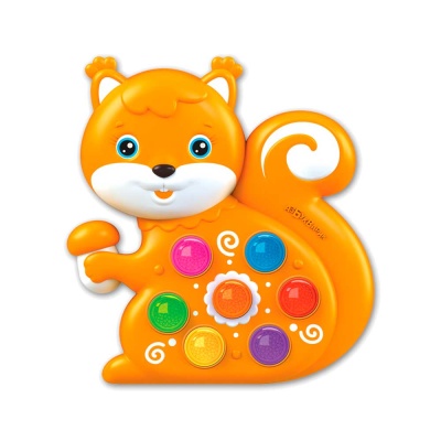 Музыкальная игрушка Белочка Азбукварик