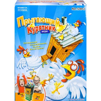Настольная игра Прыгающий курятник Рыжий Кот Y18723193
