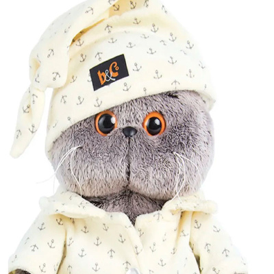 Мягкая игрушка Кот Басик в пижаме Budi Basa Ks30-024 3