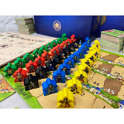 Настольная игра Каркассон Юбилейное издание Hobby World 915406