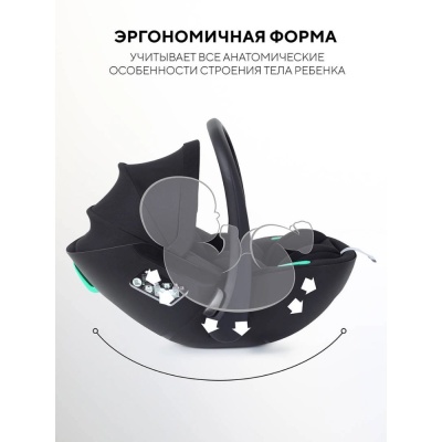 Автокресло Rant Miro AY370 Black 05