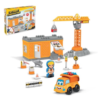 Конструктор Большая стройка 44 детали DeDe 03160 03