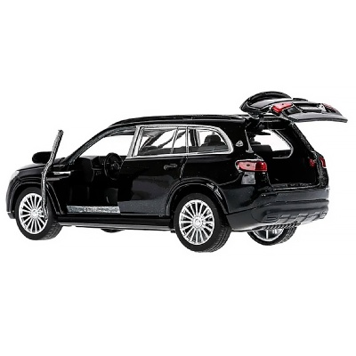 Машина металлическая инерционная Mercedes Benz Gls Maybach 12 см Технопарк MAYBCHGLS-12-BK
