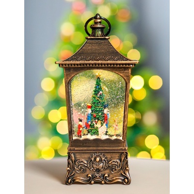 Светильник новогодний музыкальный Снежная Ёлка Miland СВП-0013