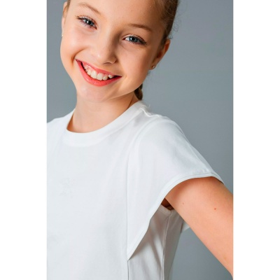 Блузка школьная для девочки Deloras Z64266SF молочная 5