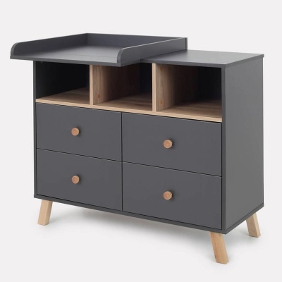 Комод пеленальный Rant Vester 1000/4 Moon Grey