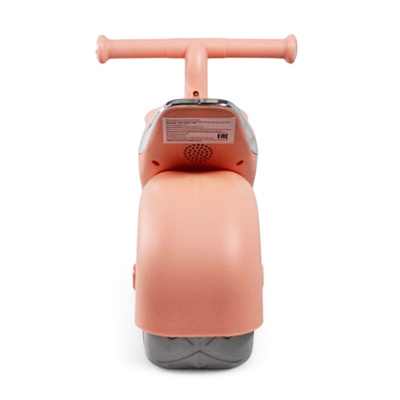 Детский беговел RiverToys HB-222 розовый 4