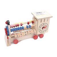 Развивающая деревянная игрушка Паровозик Феникс Toys 1001132
