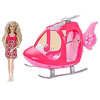 Кукольный набор Пилот вертолёта Наша игрушка 2854818 1