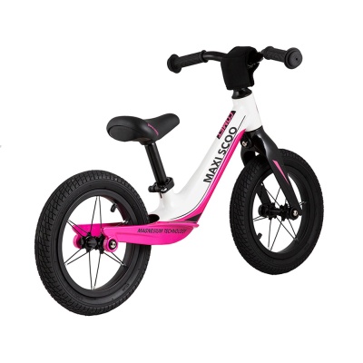 Детский беговел Comet Делюкс Плюс надувные колёса Maxiscoo MSC-CM1209D розовый 2