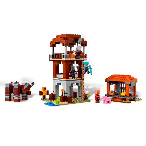 Конструктор Lego Minecraft 21278 Аванпост мародёров фото 2