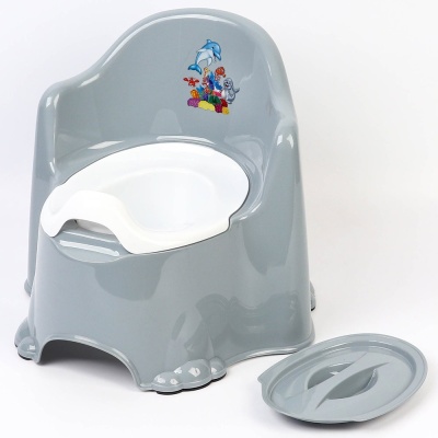 Горшок детский Комфорт Dunya Plastik 11111 серый 3