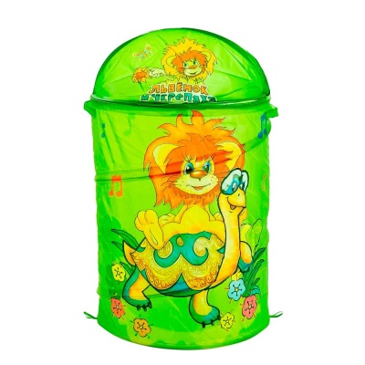 Корзина для игрушек Львенок и черепаха Играем вместе XDP-1791-R 1