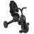 Велосипед трехколесный Leve Lux складной Pituso S03-2-BLACK