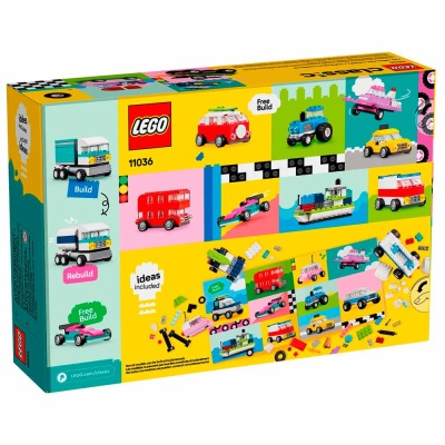 Конструктор Lego Classic 11036 Создавай автомобили