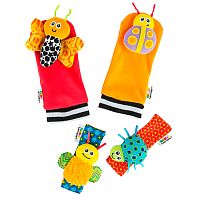 Игровой набор погремушек на ручки и ножки Lamaze Tomy 65962