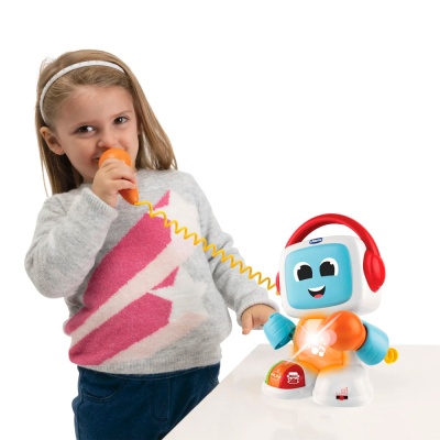 Игрушка Караоке Поющий Робот Chicco 00011853000000