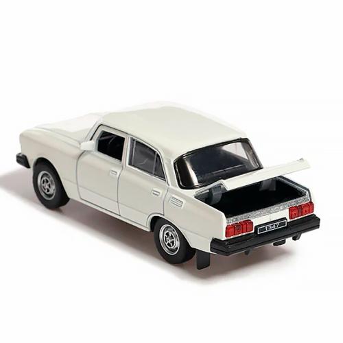 Машина металлическая инерционная АЗЛК Москвич-2140SL 12.5 см Технопарк AZLK2140M-12-WH фото 3