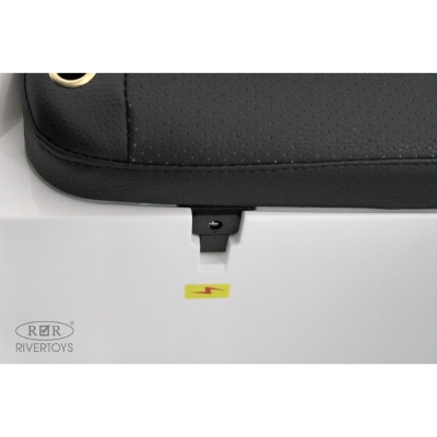 Детский электромобиль RiverToys G555GG белый