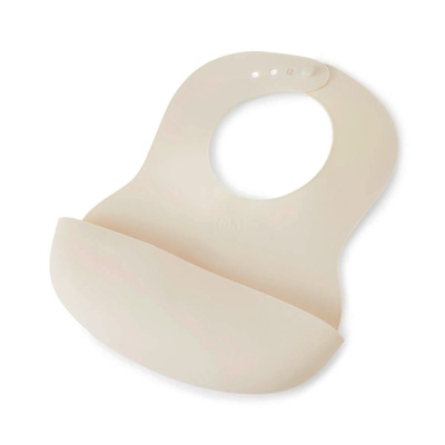 Нагрудный фартук силиконовый Happy Baby 16006 milky 3