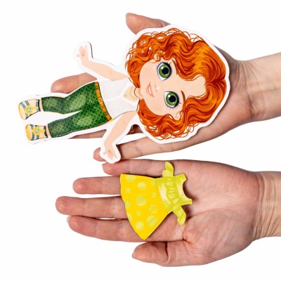 Игра развивающая Магнитные истории Одевашки Анюта Десятое Королевство 04099