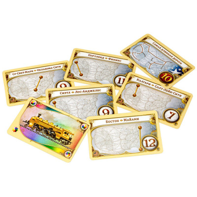 Настольная игра Ticket to Ride Америка Hobby World 1530 5